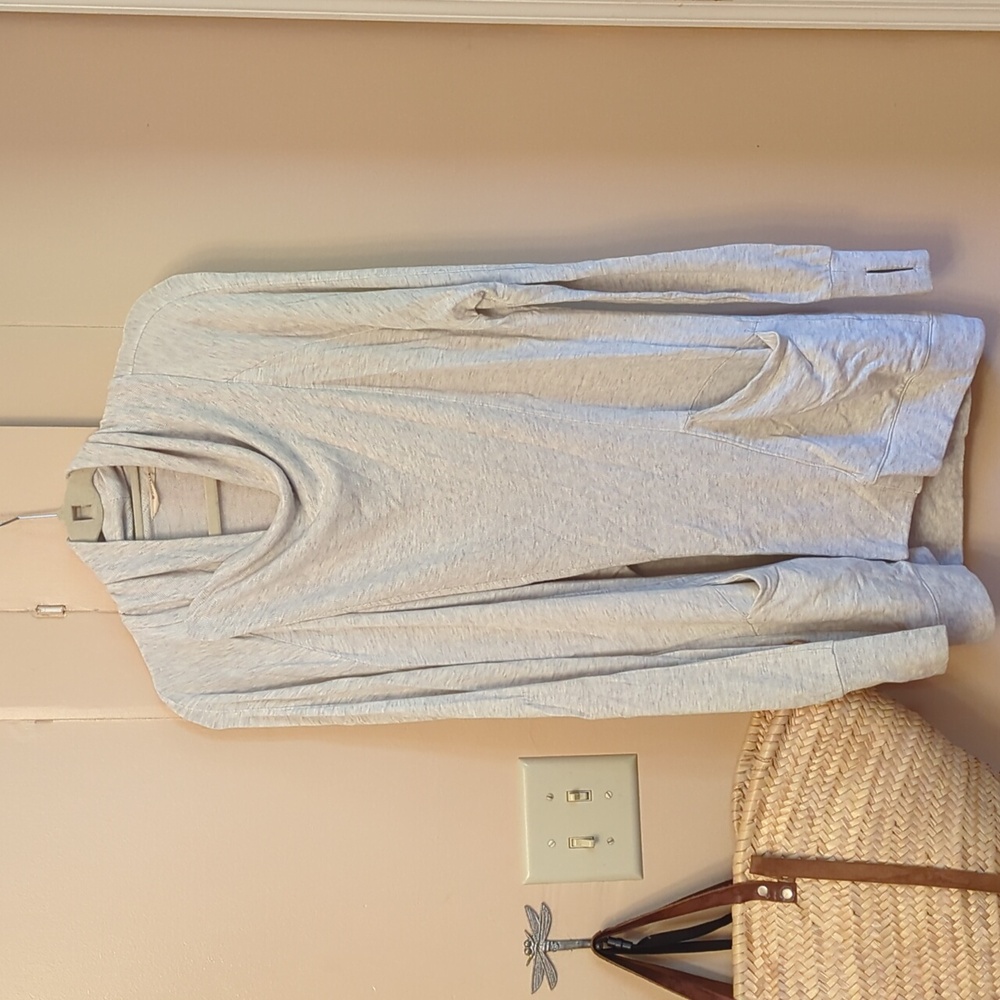 Long terry shawl